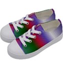 Pattern Kids  Low Top Canvas Sneakers View2