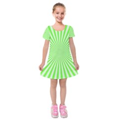 Pattern Kids  Short Sleeve Velvet Dress by gasi