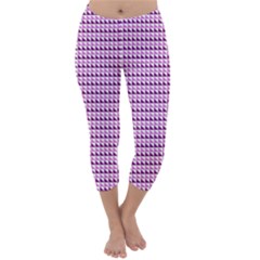 Pattern Capri Winter Leggings 