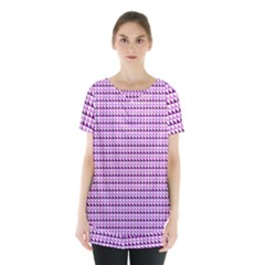 Pattern Skirt Hem Sports Top by gasi