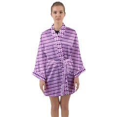 Pattern Long Sleeve Kimono Robe