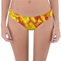 Pattern Reversible Hipster Bikini Bottoms by gasi