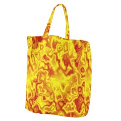 Pattern Giant Grocery Zipper Tote