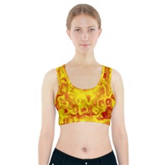 Pattern Sports Bra With Pocket by gasi