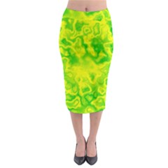 Pattern Midi Pencil Skirt by gasi