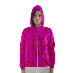 Pattern Hooded Wind Breaker (women)