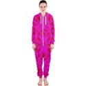 Pattern Hooded Jumpsuit (Ladies)  View1