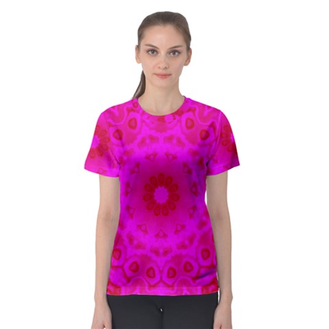 Pattern Women s Sport Mesh Tee by gasi