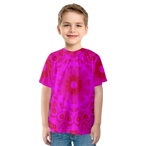 Pattern Kids  Sport Mesh Tee by gasi