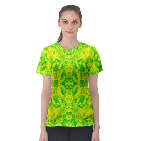 Pattern Women s Sport Mesh Tee by gasi