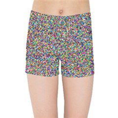 Pattern Kids Sports Shorts