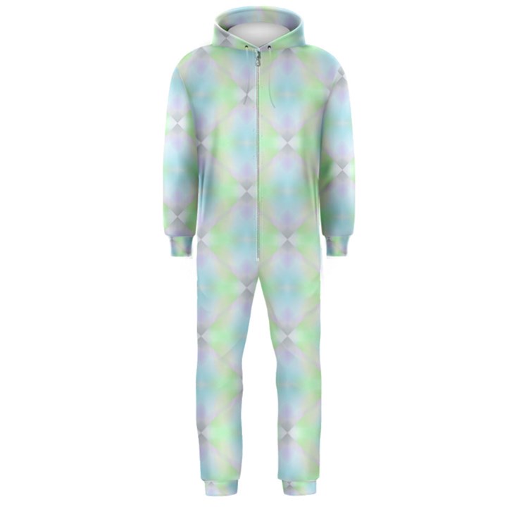 Pattern Hooded Jumpsuit (Men) 