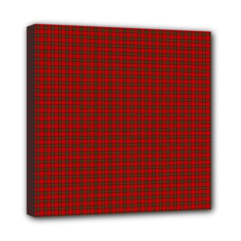 Royal Stuart Tartan Mini Canvas 8  X 8  by PodArtist