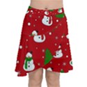 Snowman pattern Chiffon Wrap View1