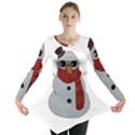 Kawaii Snowman Long Sleeve Tunic  View1