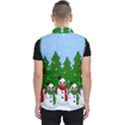 Kawaii Snowman Men s Puffer Vest View2