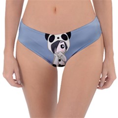 Kawaii Panda Girl Reversible Classic Bikini Bottoms by Valentinaart