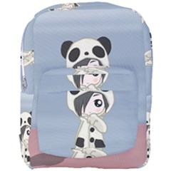 Kawaii Panda Girl Full Print Backpack