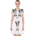 Kawaii Panda Girl Adorable in Chiffon Dress View1