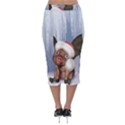 Christmas, Cute Little Piglet With Christmas Hat Midi Pencil Skirt View2