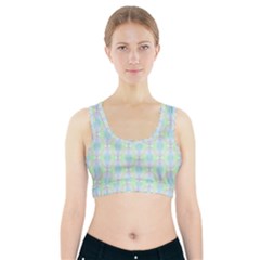 Pattern Sports Bra With Pocket by gasi