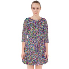 Pattern Smock Dress