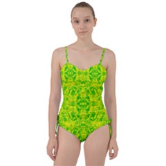 Pattern Sweetheart Tankini Set by gasi