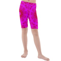 Pattern Kids  Mid Length Swim Shorts