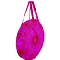 Pattern Giant Round Zipper Tote View3