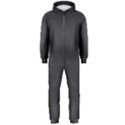 Black Carbon Fiber Hooded Jumpsuit (Men)  View1