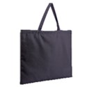 Black Carbon Fiber Zipper Large Tote Bag View2