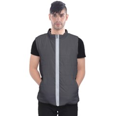 Black Carbon Fiber Men s Puffer Vest