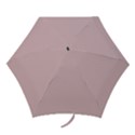 Baby Pink Stitched and Quilted Pattern Mini Folding Umbrellas View1