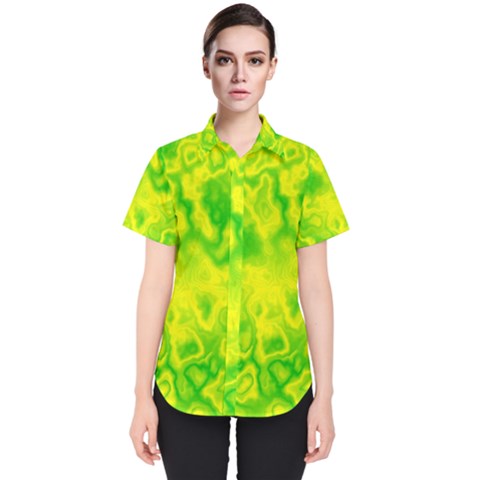 Pattern Women s Short Sleeve Shirt by gasi