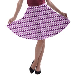 Pattern A-line Skater Skirt by gasi