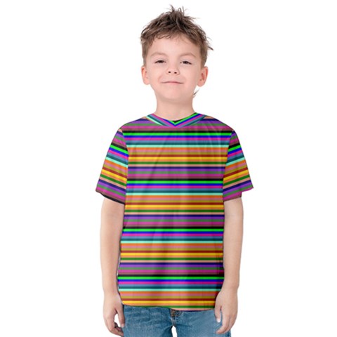 Pattern Kids  Cotton Tee by gasi