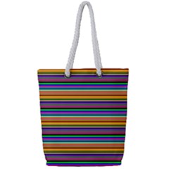 Pattern Full Print Rope Handle Bag (small) by gasi