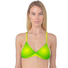 Pattern Reversible Tri Bikini Top by gasi