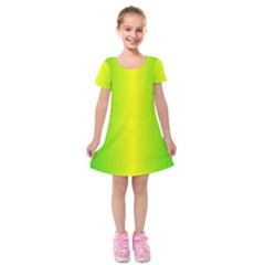 Pattern Kids  Short Sleeve Velvet Dress by gasi