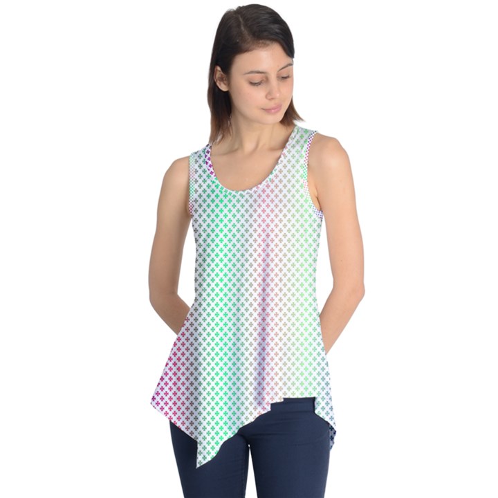 Pattern Sleeveless Tunic