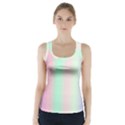 Pattern Racer Back Sports Top View1