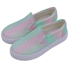 Pattern Kids  Canvas Slip Ons by gasi