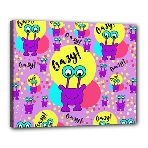 Crazy Canvas 20  X 16  by gasi