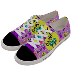 Crazy Women s Low Top Canvas Sneakers by gasi