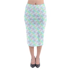 Pattern Midi Pencil Skirt by gasi