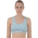 Pattern Back Weave Sports Bra View1