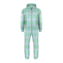 Pattern Hooded Jumpsuit (kids) by gasi