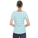 Pattern Short Sleeve Front Detail Top View2