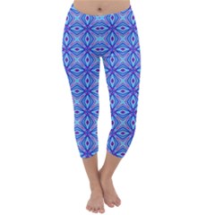 Pattern Capri Winter Leggings  by gasi