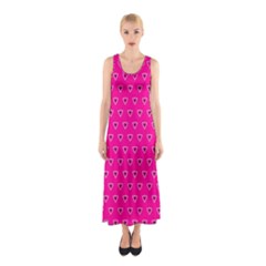 Pattern Sleeveless Maxi Dress by gasi